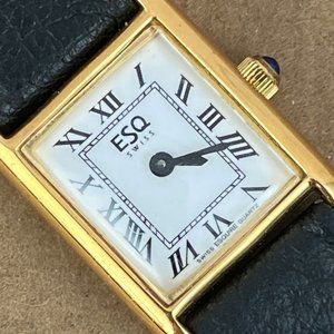 Vintage Movado Esquire Ladies Classic Tank Watch